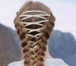 Красивые прически с косами на длинные волосы Простая прическа с косами на длинные волосы